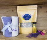 lavender + tea tree bath salt