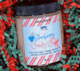 blueberry candy cane face scrub