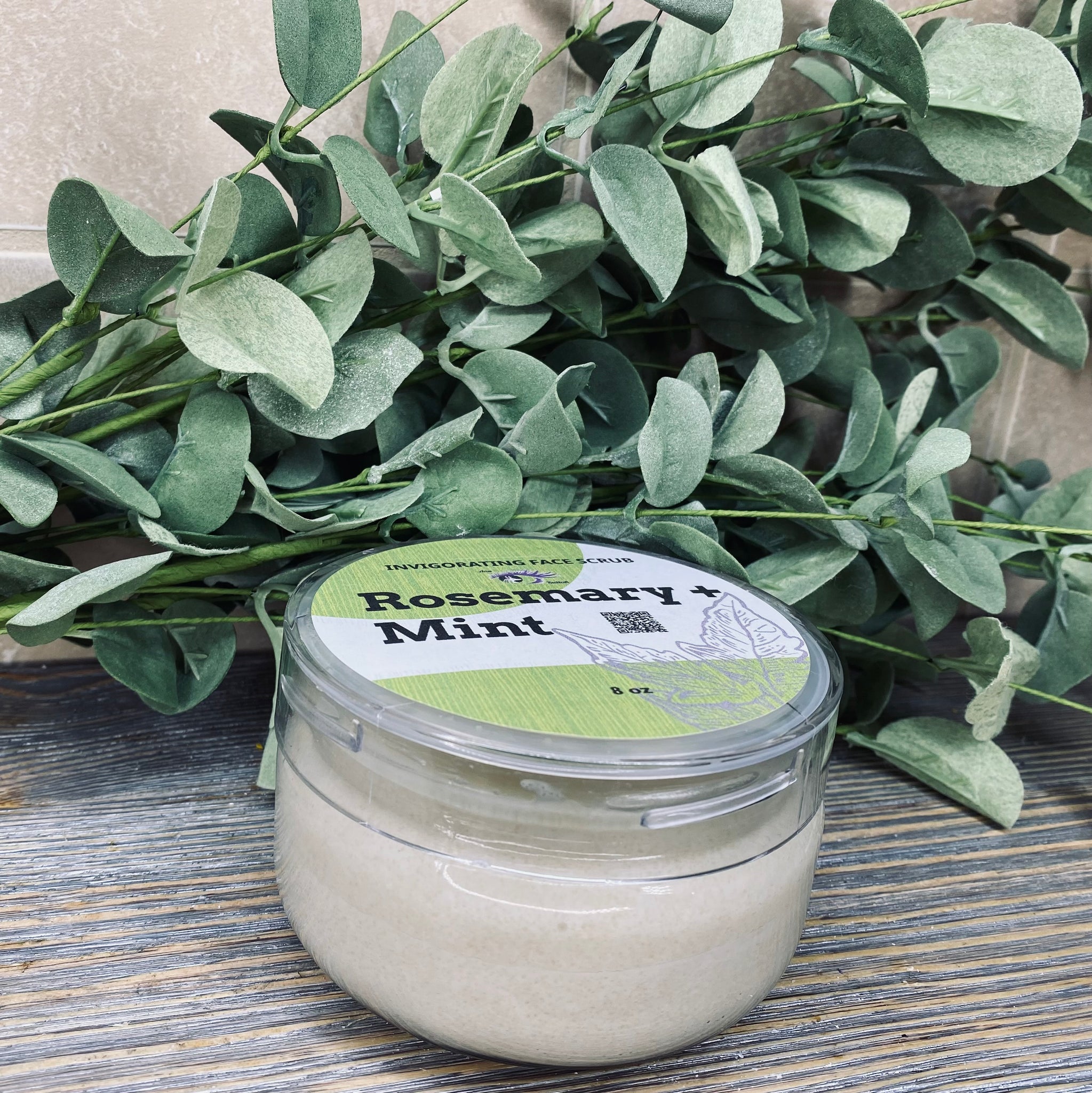 Rosemary + Mint Invigorating Face Scrub – Anu-Buttah